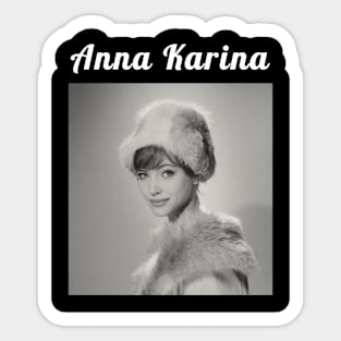 Anna Karina / 1940 Sticker
